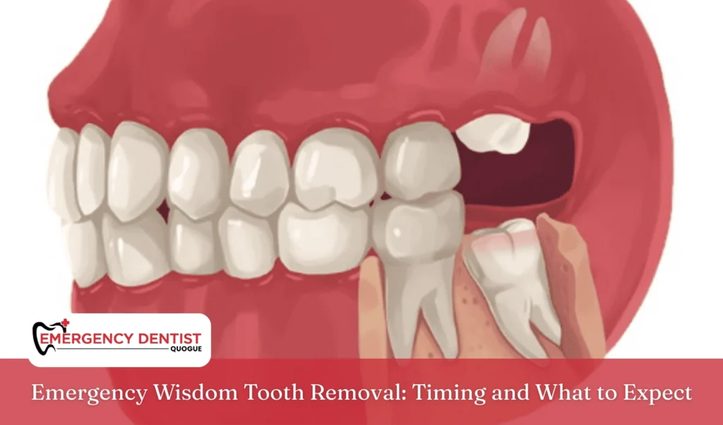 Emergency Wisdom Tooth Removal Timing and What to Expect